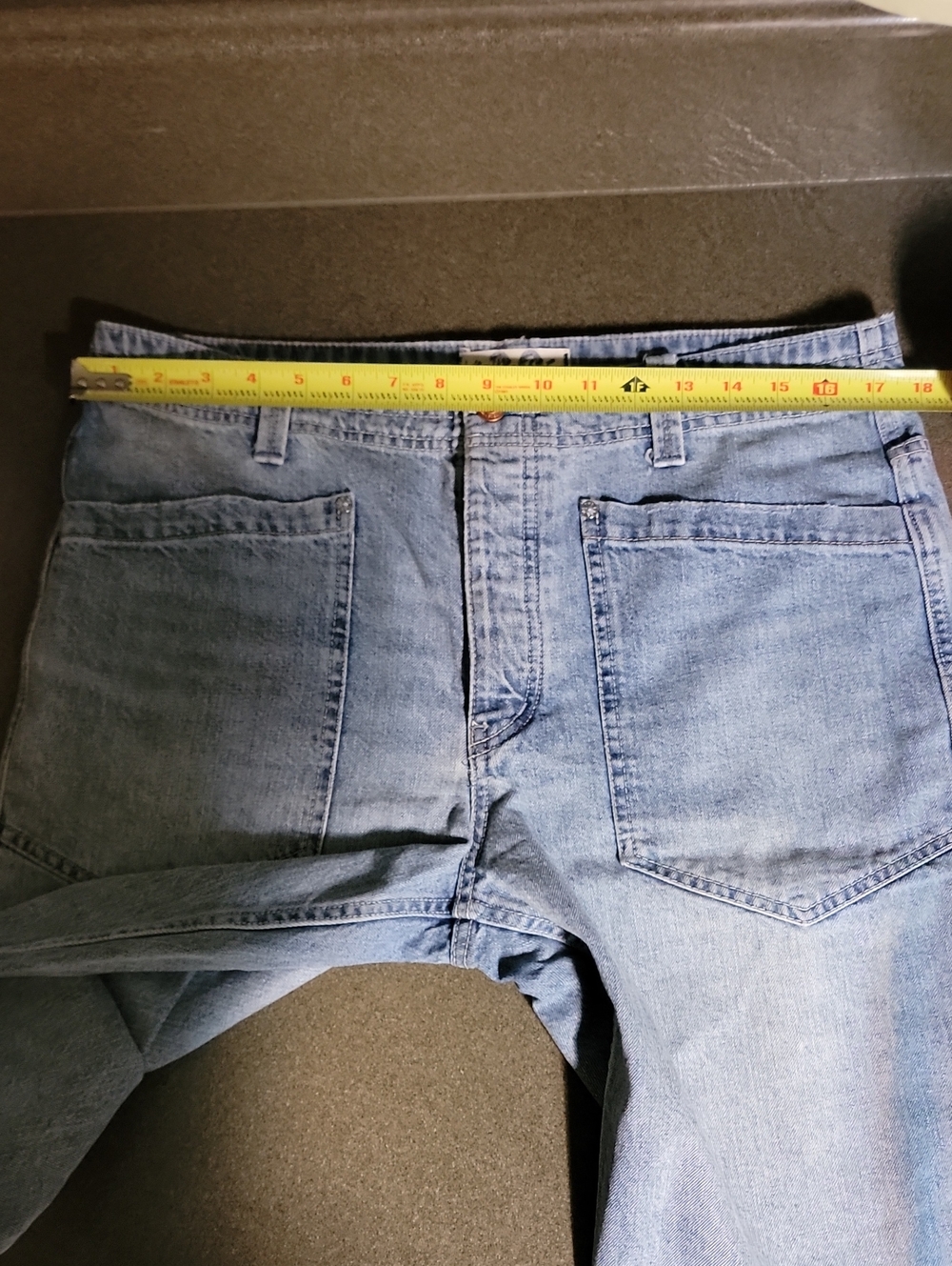 Free People-High Hopes Bermuda Jean Shorts - Picture 5 of 5